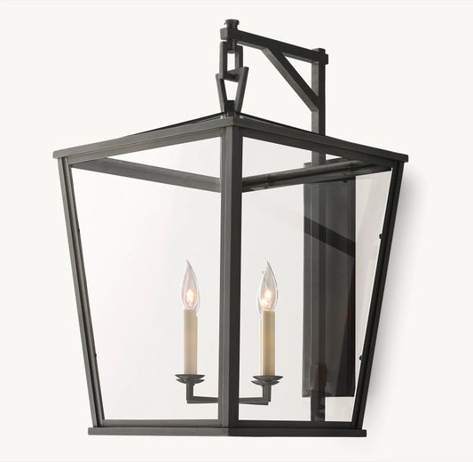 Vintage Openwork Outdoor Sconce 28"