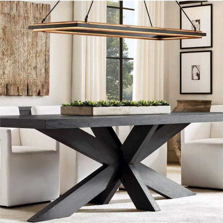 Vitas Rectangular Chandelier 48“