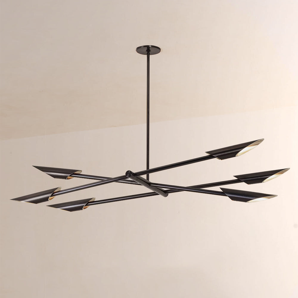 Voyant Multi Arm Spire Chandelier