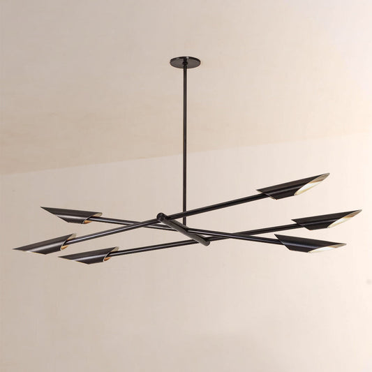 Voyant Multi Arm Spire Chandelier