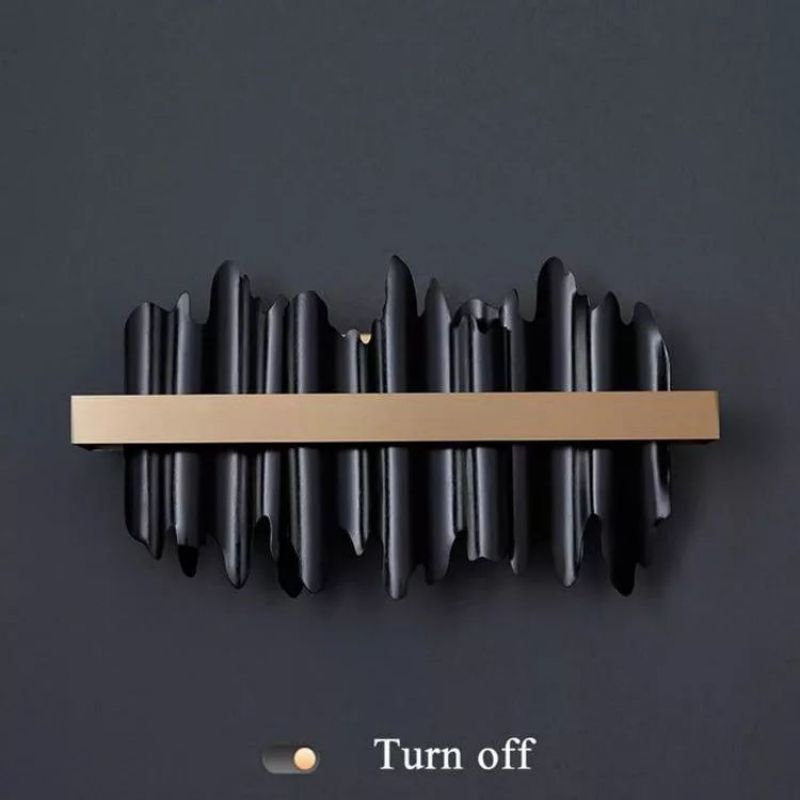 Wave Modern Sculpture Wall Sconce