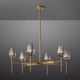 Tulip Round Chandelier 42"