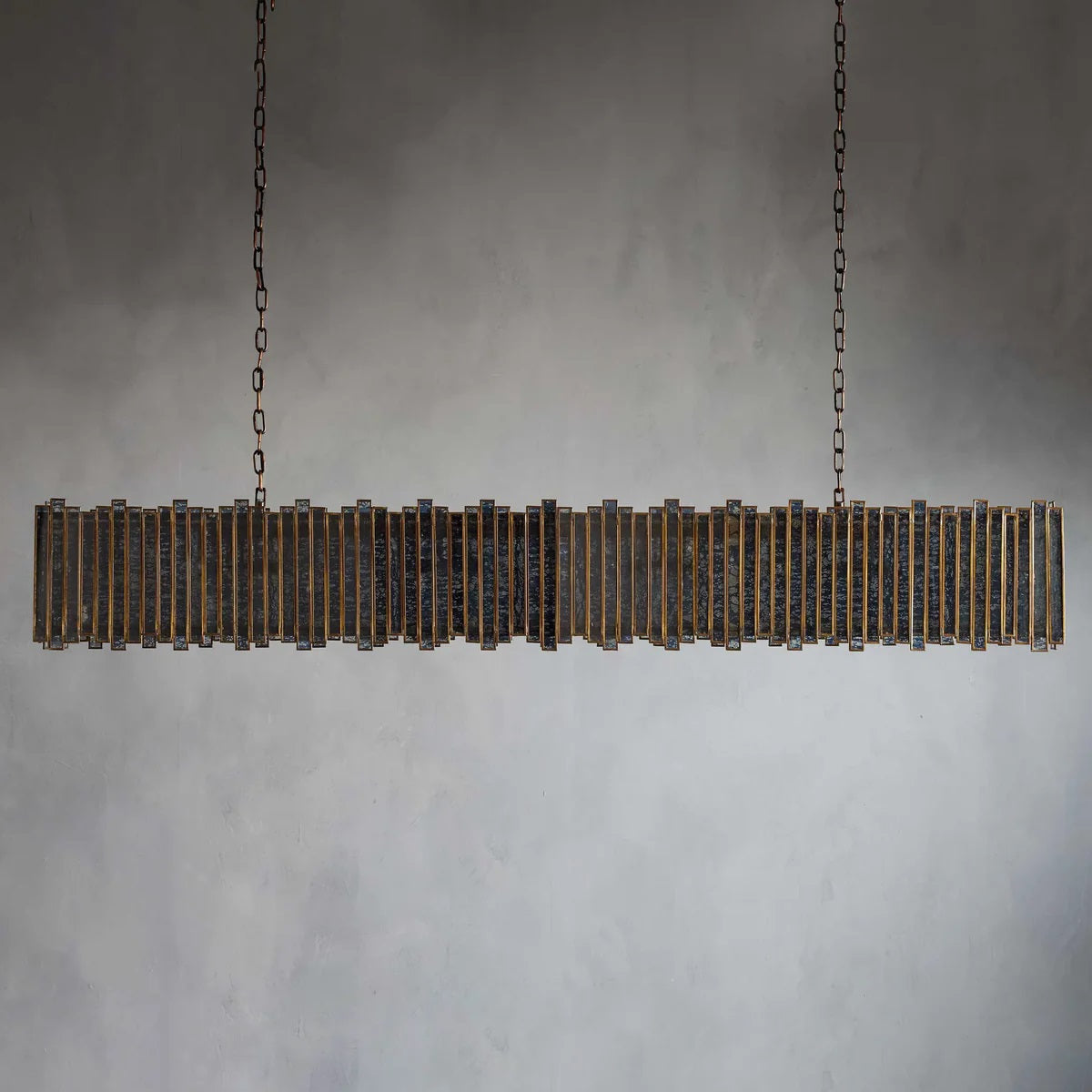 Zaira Rectangular Chandelier 49"W