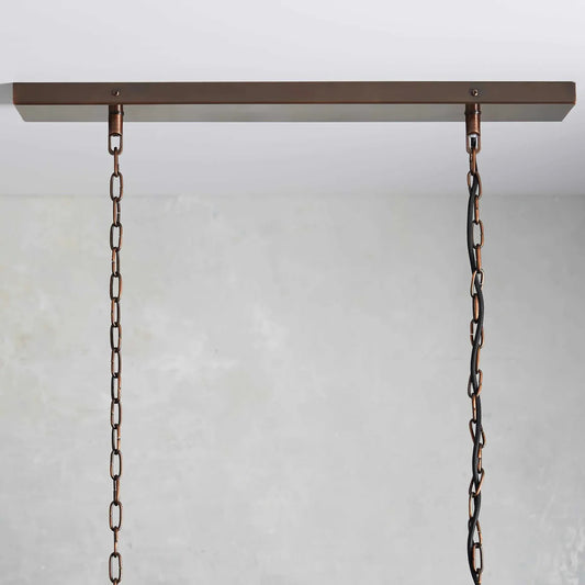 Zaira Rectangular Chandelier 49"W