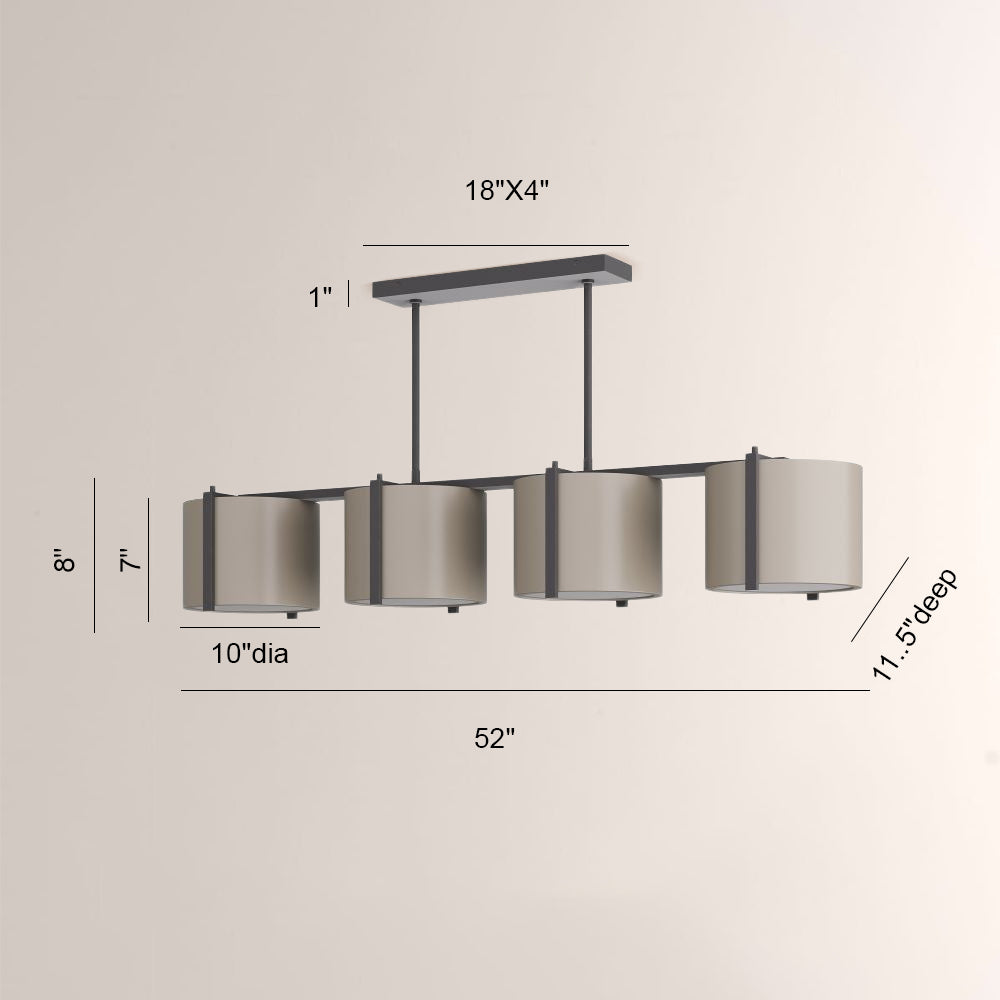 Zenobia Linear Chandelier