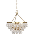 Abbe Waterdrop Round Chandelier 21"