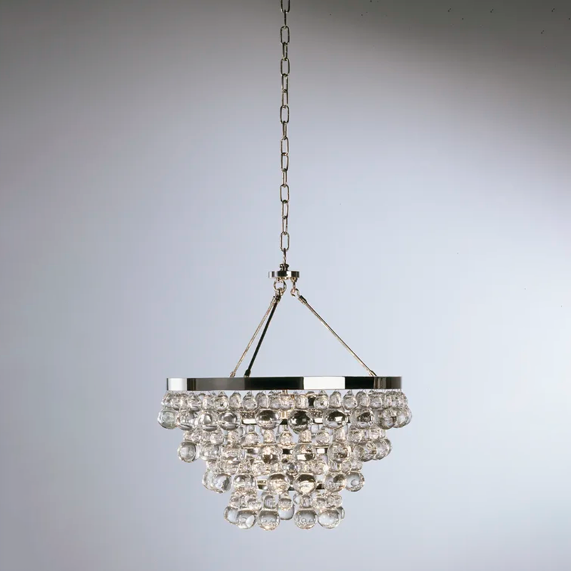 Abbe Waterdrop Round Chandelier 21"