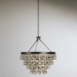 Abbe Waterdrop Round Chandelier 21"