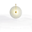 Alabaster Round Bedroom Bedside Wall Sconce