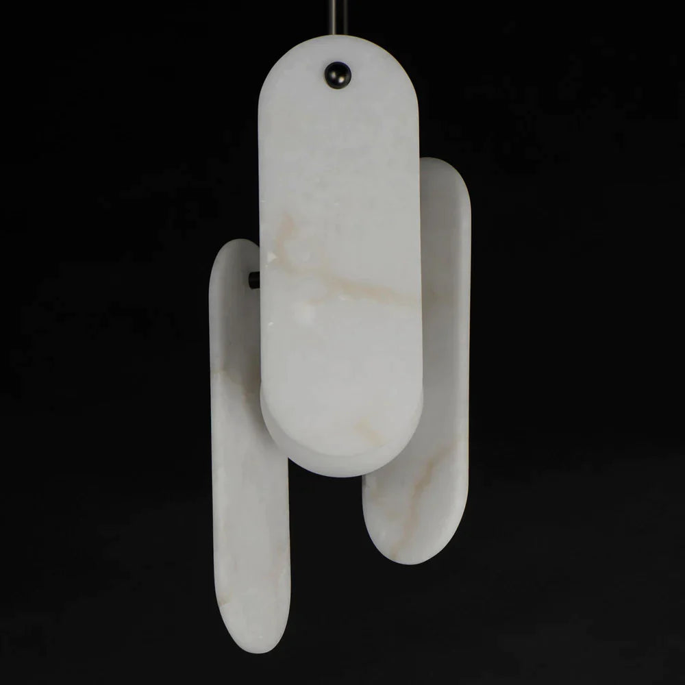 Studio M Alabaster Megalith Single Pendant