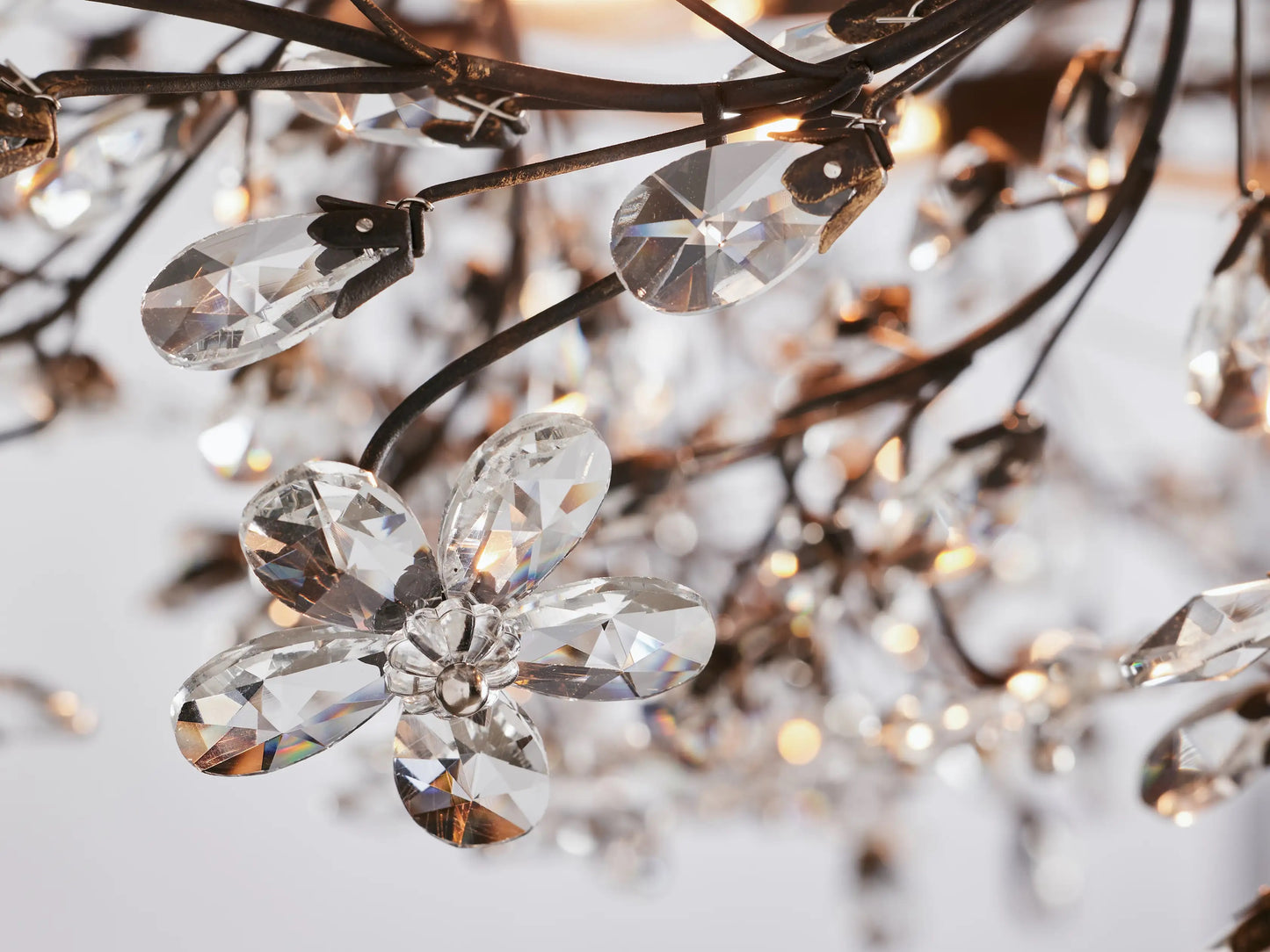 Flora Crown Chandelier 48”W