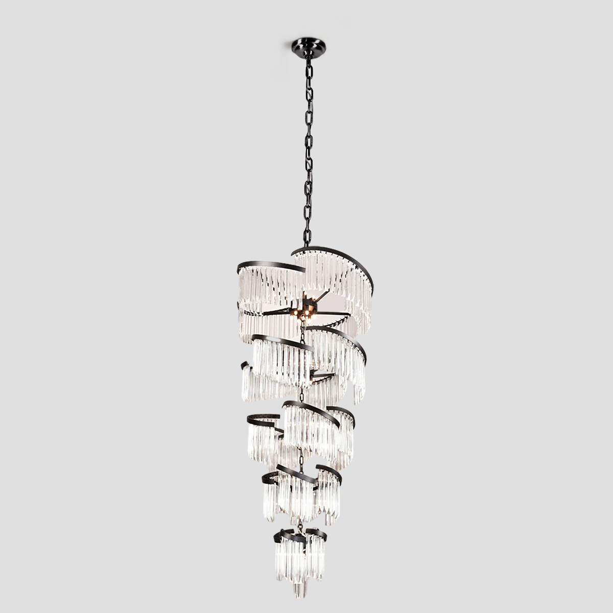 Garett Flow Crystal Chandelier