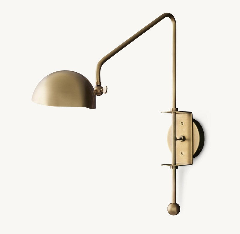 Convexo Swing-Arm Sconce