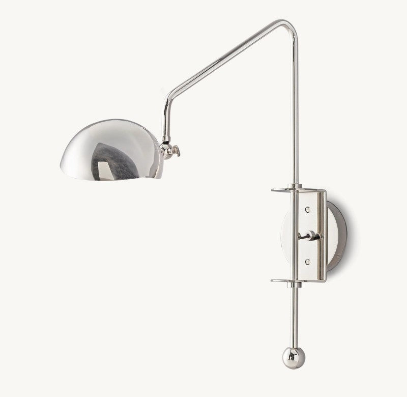 Convexo Swing-Arm Sconce