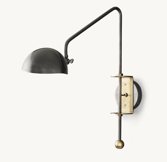 Convexo Swing-Arm Sconce