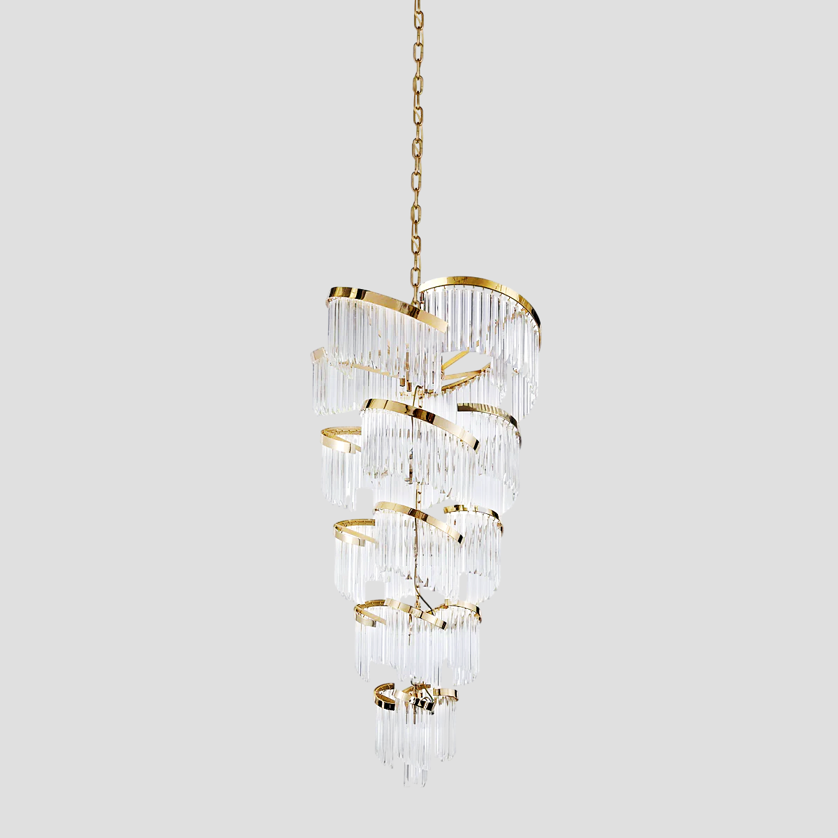 Garett Flow Crystal Chandelier