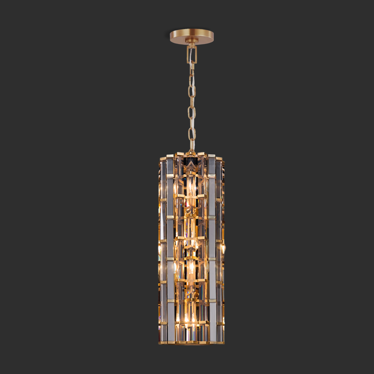 Teague Cylindrical Pendant