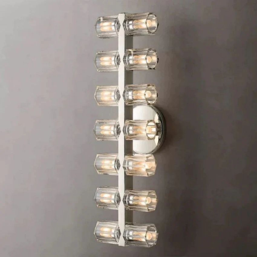 Bordeaux Wine-Glass 14 Lights Wall Sconce