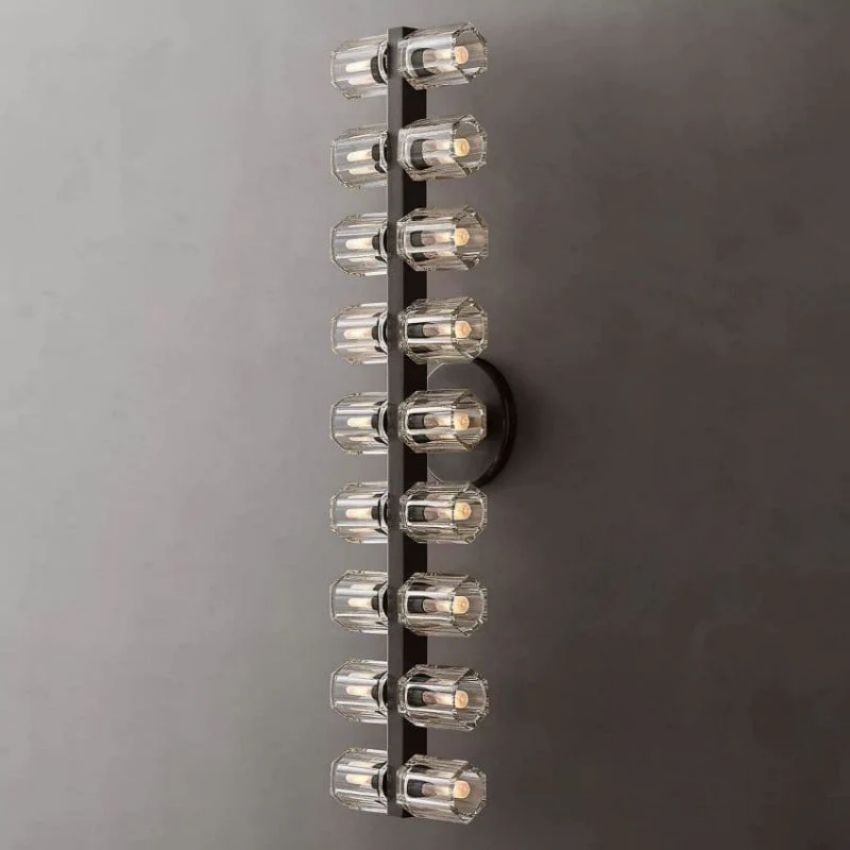 Bordeaux Wine-Glass 18 Lights Wall Sconce