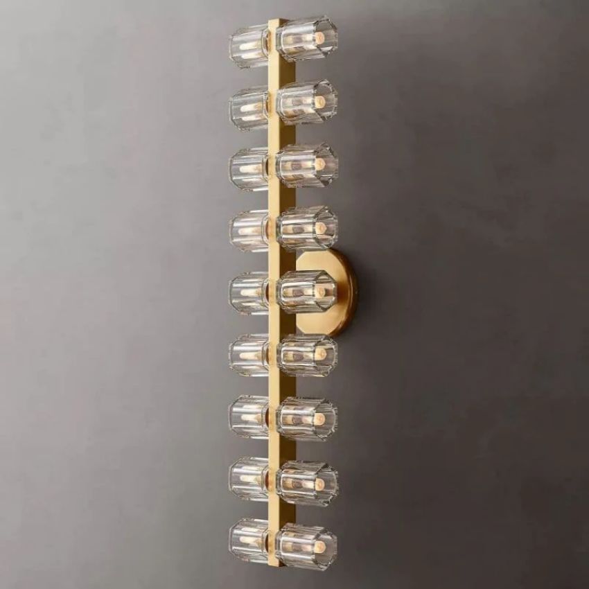 Bordeaux Wine-Glass 18 Lights Wall Sconce