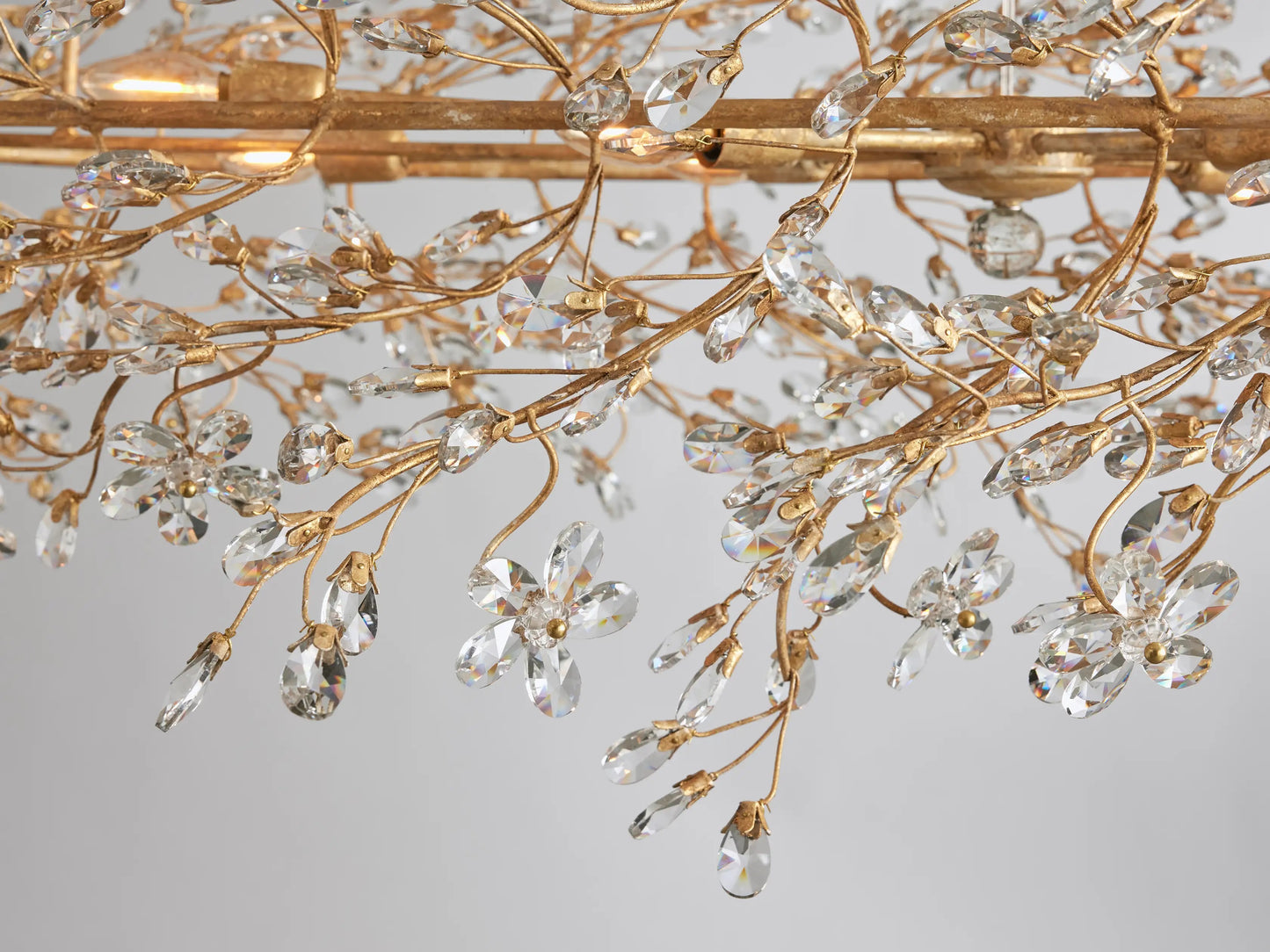 Flora Oval Chandelier 62"W