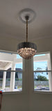 Alicante Tiered Round Crystal Chandelier