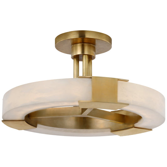 Alabaster Wearstler Covet Medium Ring Semi-Flush Mount