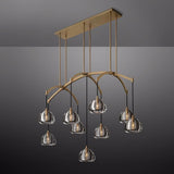 Mushroom Linear Chandelier 54"