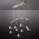 Mushroom Linear Chandelier 54"