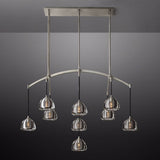 Mushroom Linear Chandelier 54"