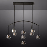 Mushroom Linear Chandelier 54"