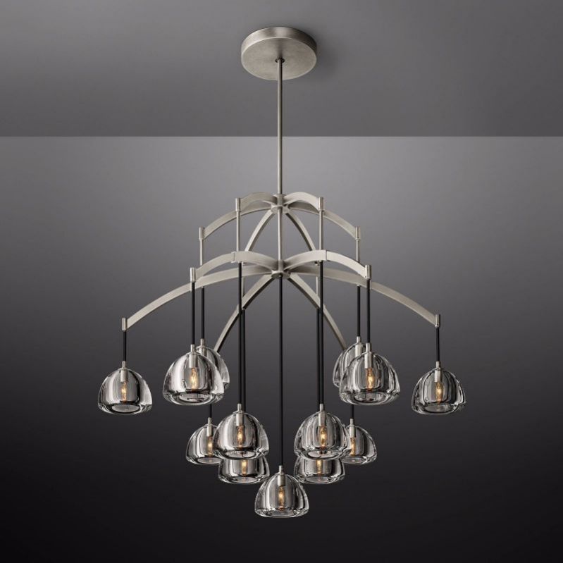 Mushroom Round Chandelier 48"