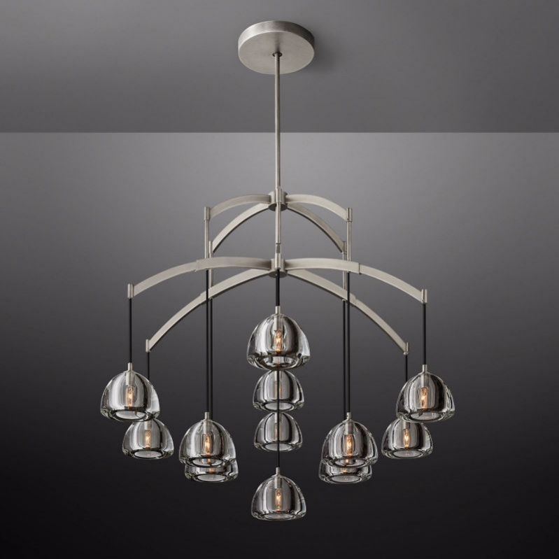 Mushroom Round Chandelier 48"