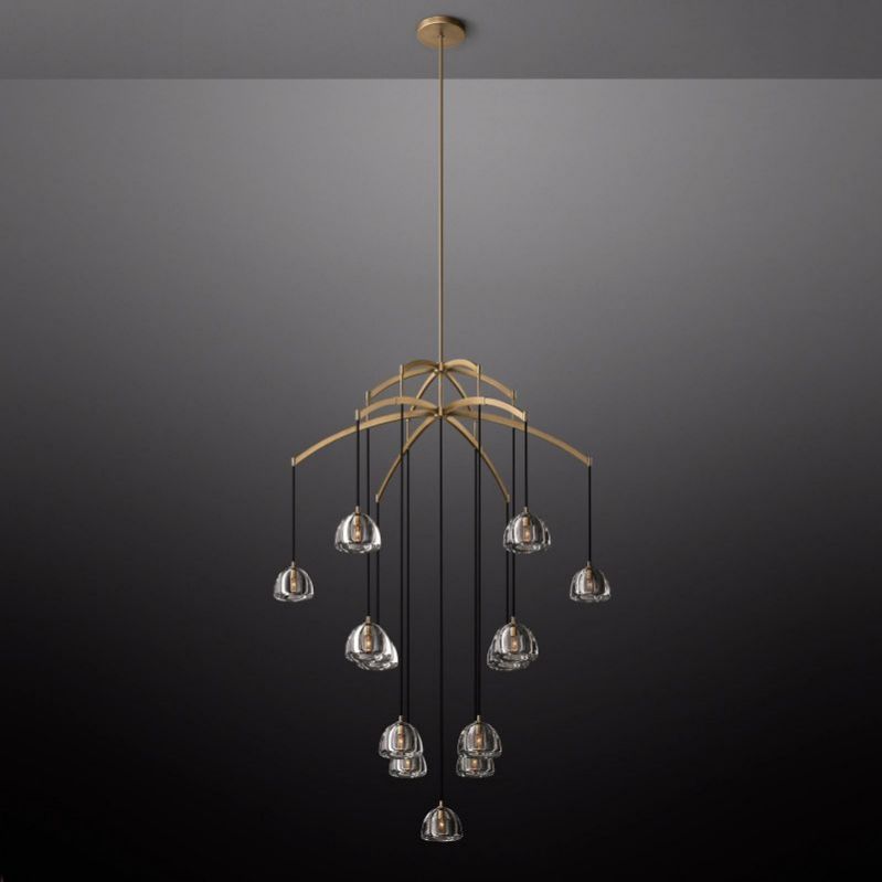 Mushroom Round Chandelier 48"