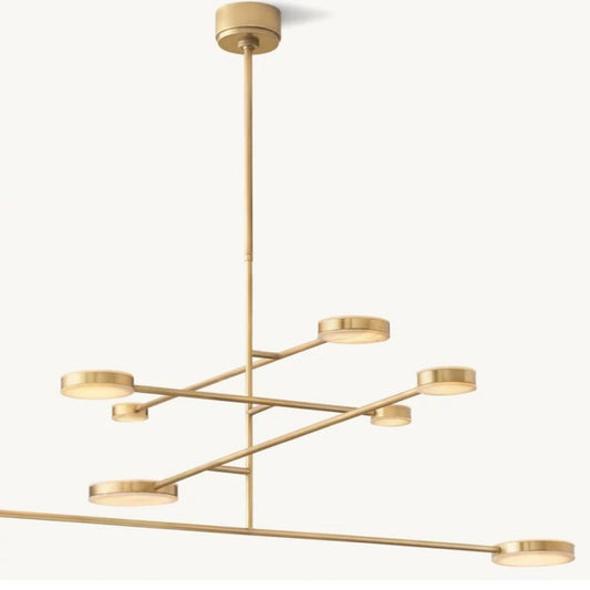 Kelly Alabaster Chandelier 60″