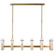 Alabaster Ian K Fowler Malik Large Linear Chandelier