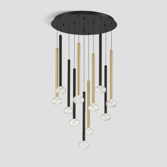 Leslie Crystal Chandelier /Pendant Light For Living Room Dinning Room