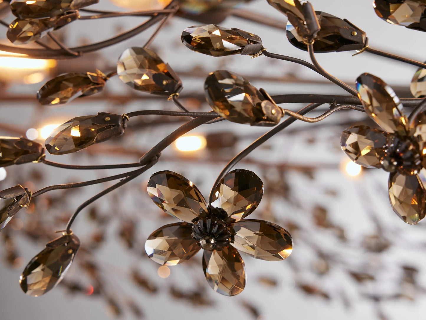 Flora Crown Chandelier 48”W