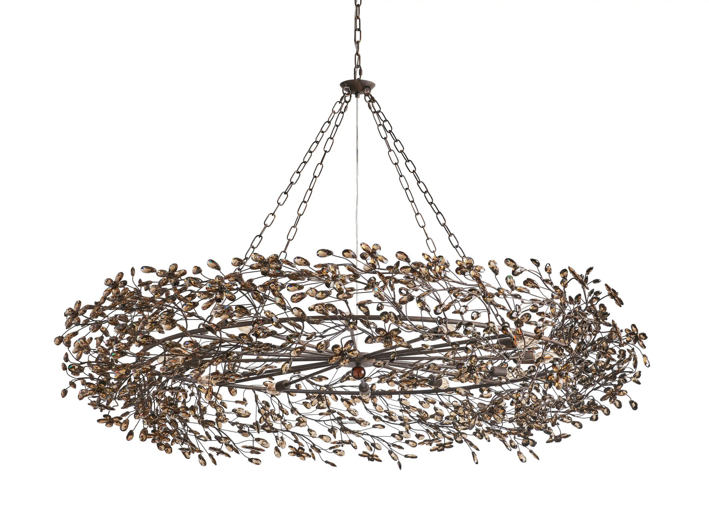 Flora Crown Chandelier 48”W