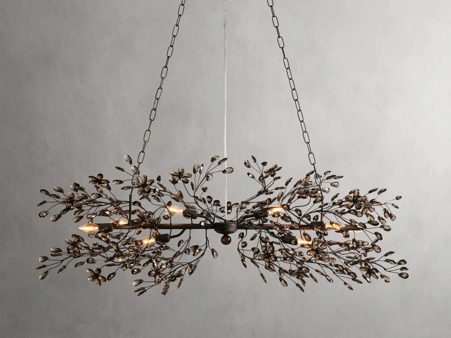 Flora Linear Chandelier 68“W