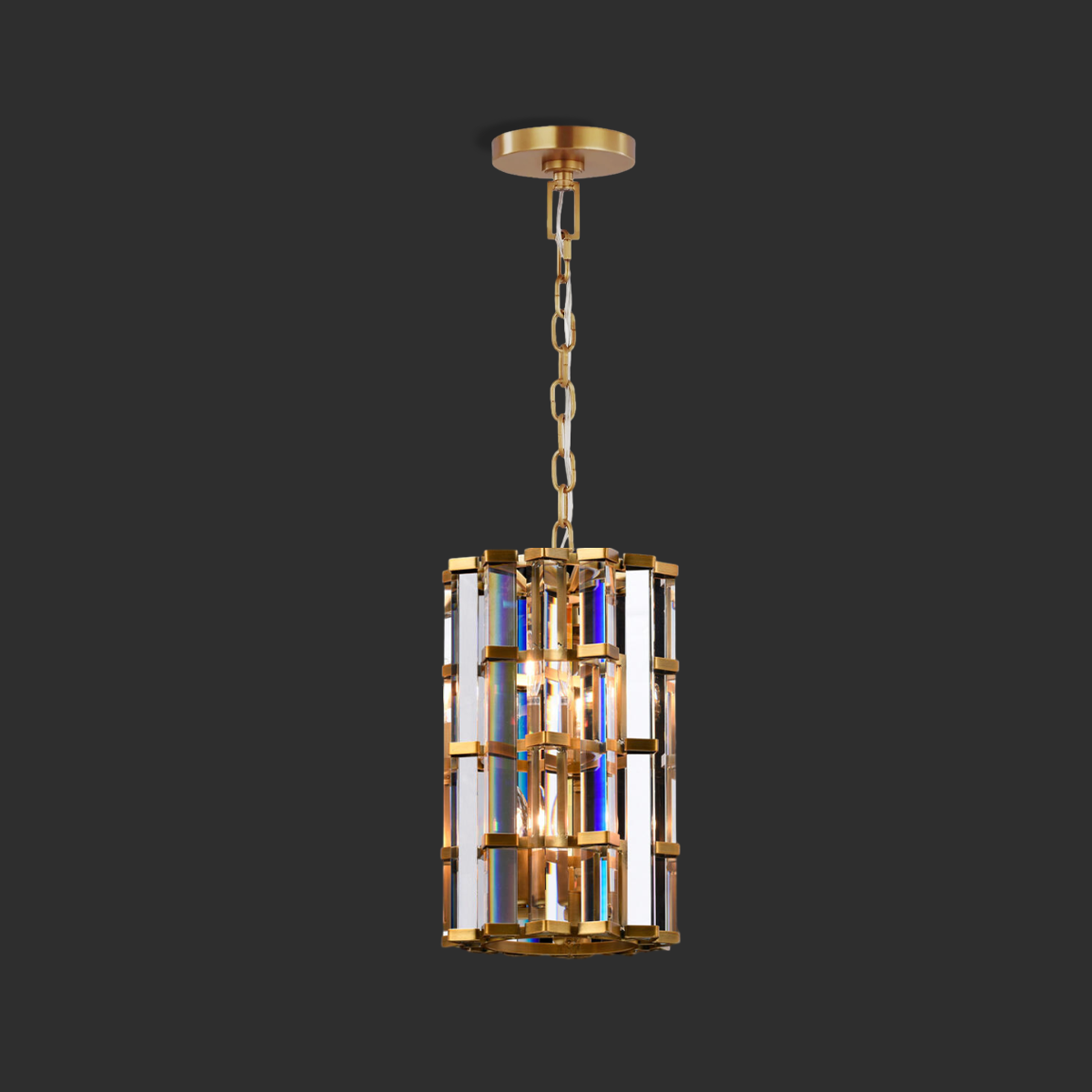 Teague Cylindrical Pendant