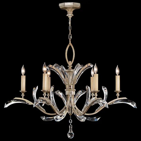 Alice Candle  Round Chandelier 42"
