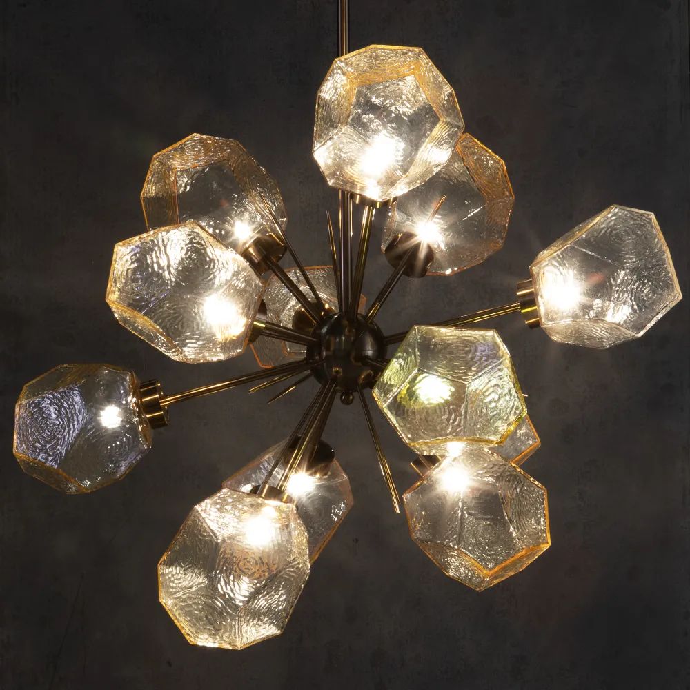 Belly Diamond Crystal Pendant Chandelier